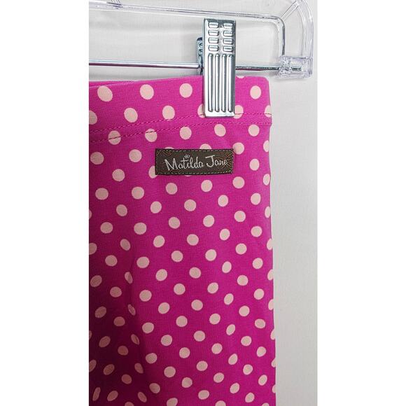 Matilda Jane Pink Pooka Dot  Kids Pants Size 14 New with Tags - Picture 8 of 12